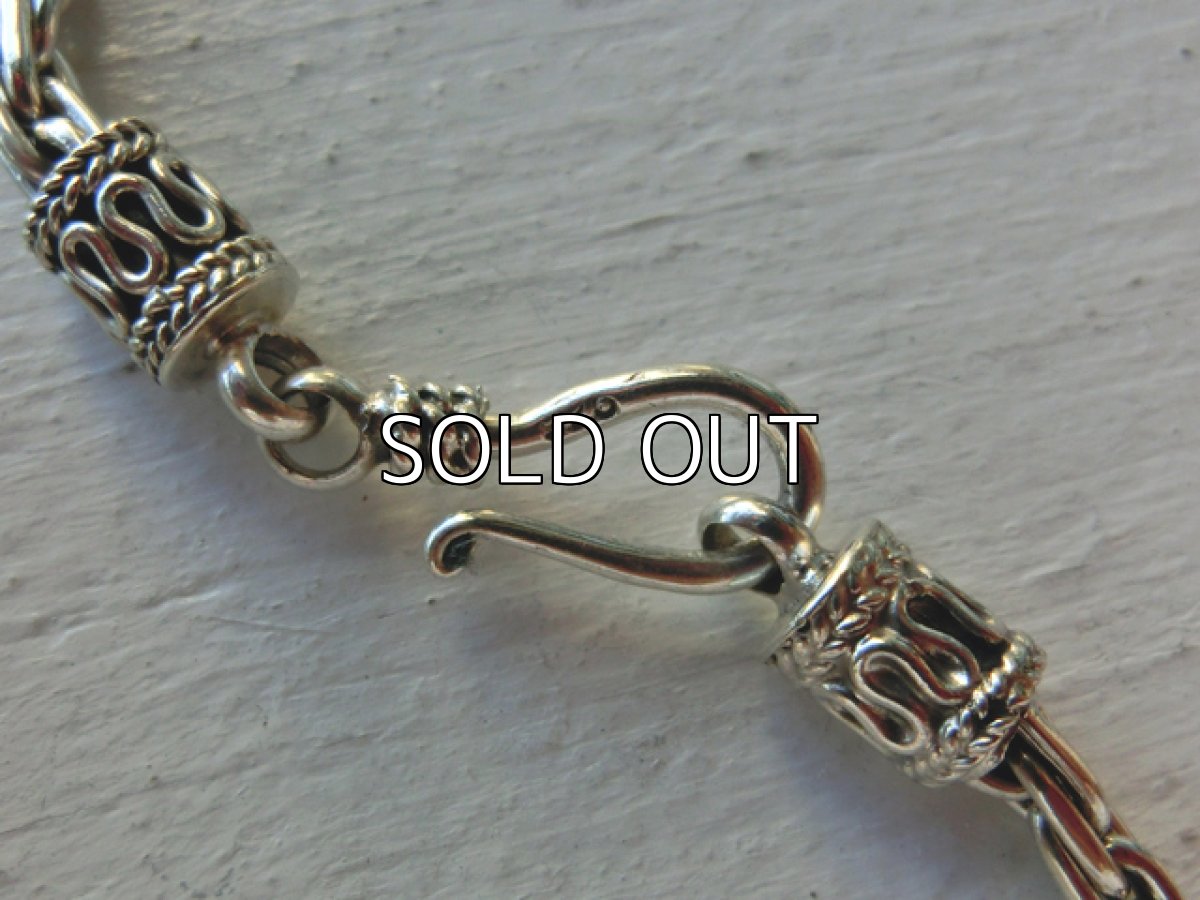 画像5: バリ島シルバー チェーン｜ブレスレット (5)