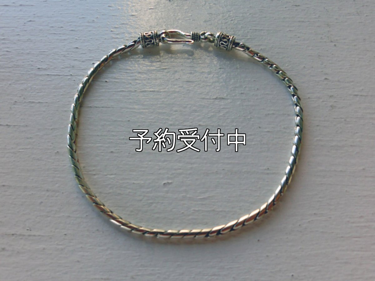 画像2: バリ島シルバー チェーン|ブレスレット (2)