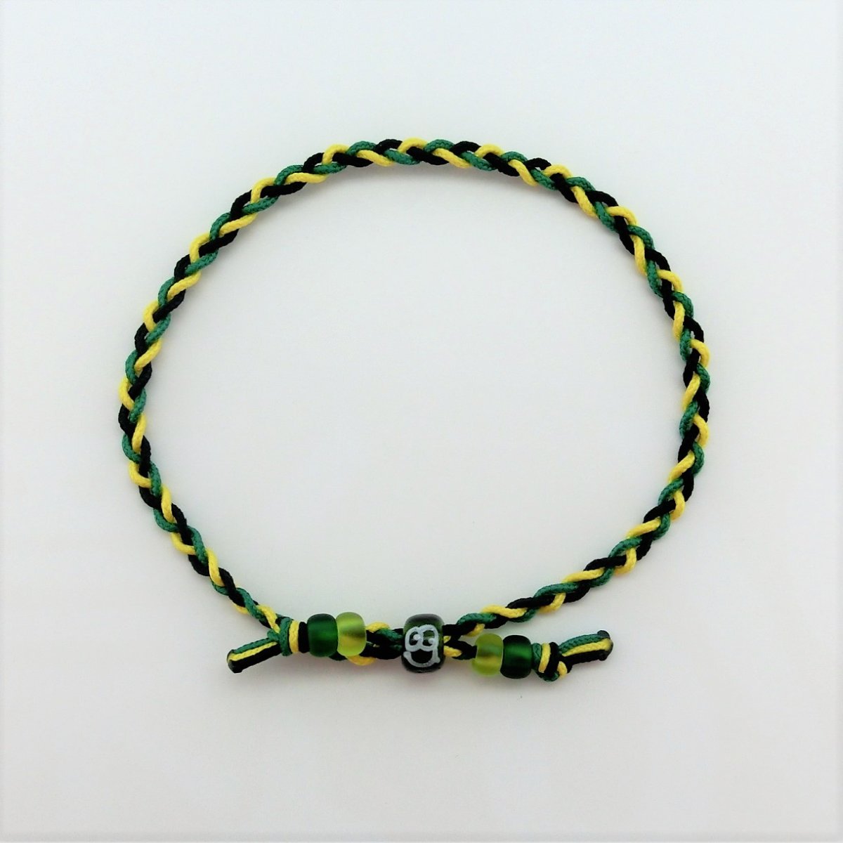 ビーチ|ブレスレット・アンクレット|グリーン×イエロー×ブラック